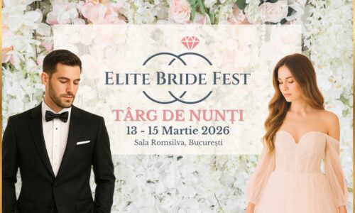 Elite Bride Fest, târg de nunți la București: trei zile de inspirație, probe și furnizori într-un singur loc, în 13–15 martie 2026