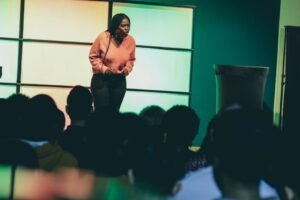 Photo public speaking skills