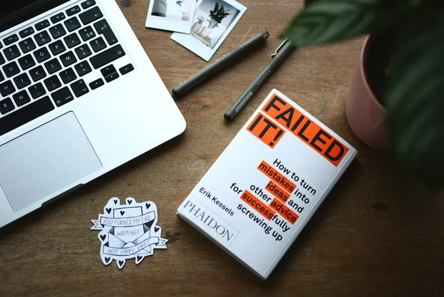 Photo learning from failure mistakes